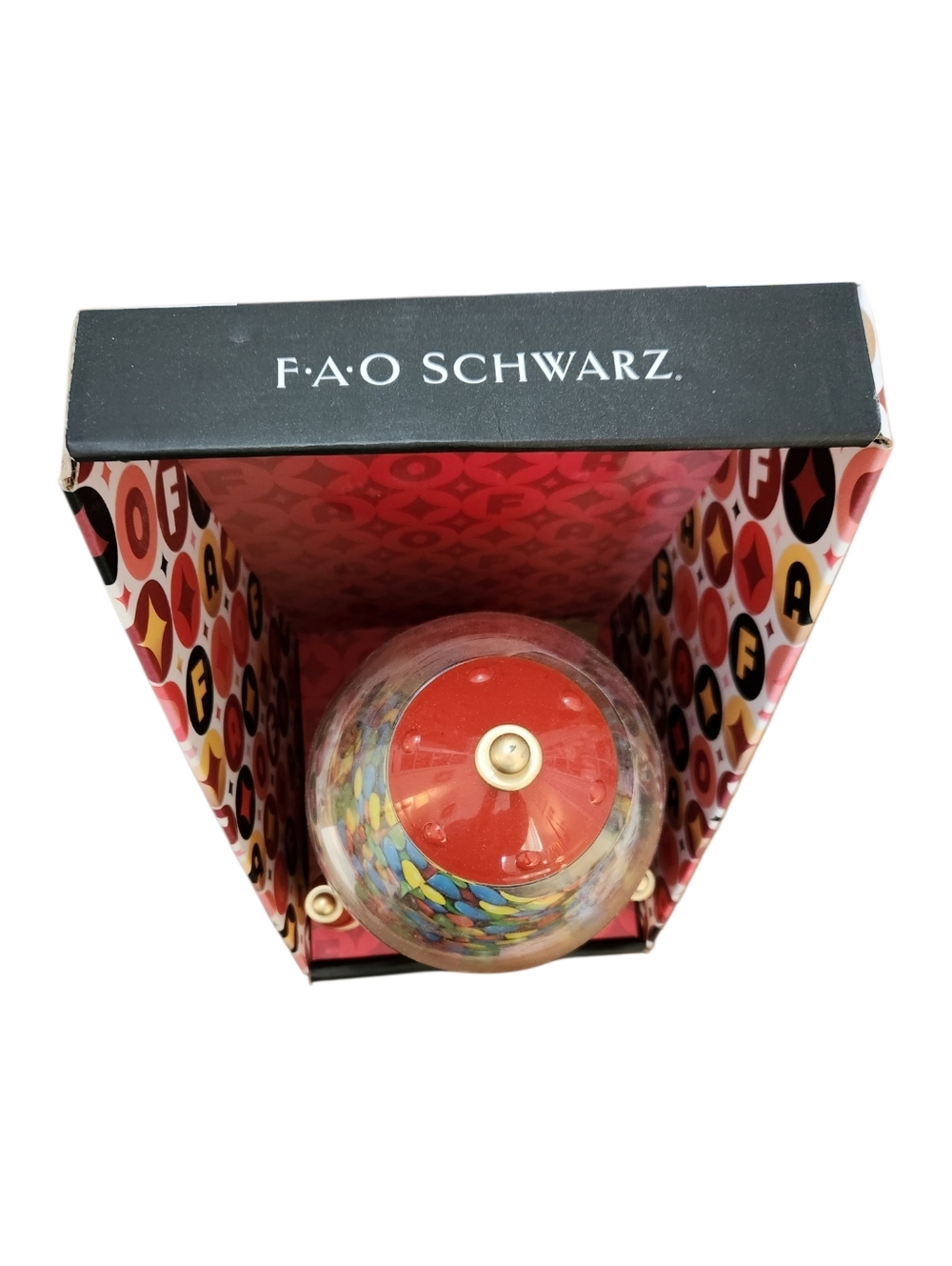 FAO Schwarz Red and Gold Rocket Candy Dispenser NIB (See Pictures) - Picture 4 of 10